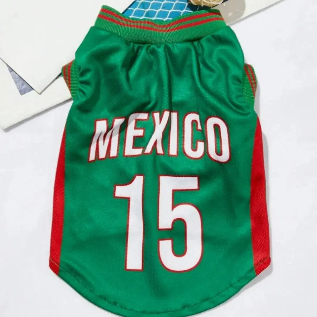 Cute & Comfy Pet Sports Jersey - Lightweight Mesh Vest for Dogs & Cats, Perfect for Game Day, Parties, and Walks!