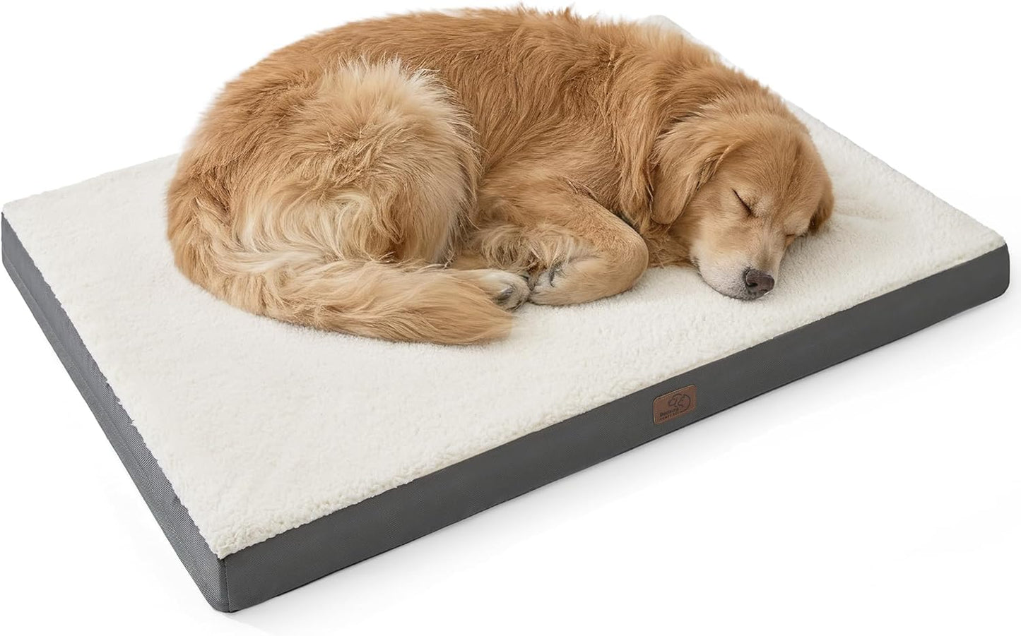 Bedsure XL Orthopedic Dog Bed - Comfy Extra Large Pet Bed with Removable Washable Cover & Egg Crate Foam for Dogs up to 100 Lbs