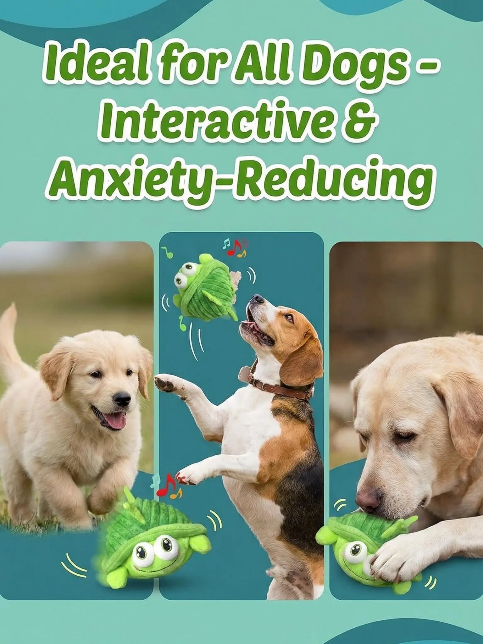 Interactive Motion-Activated Dog Ball – USB Rechargeable Squeaky Toy for All Dog Sizes, Perfect for Indoor & Outdoor Play!